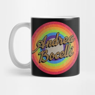 Limited Edition - Vintage Style - Andrea Bocelli Mug